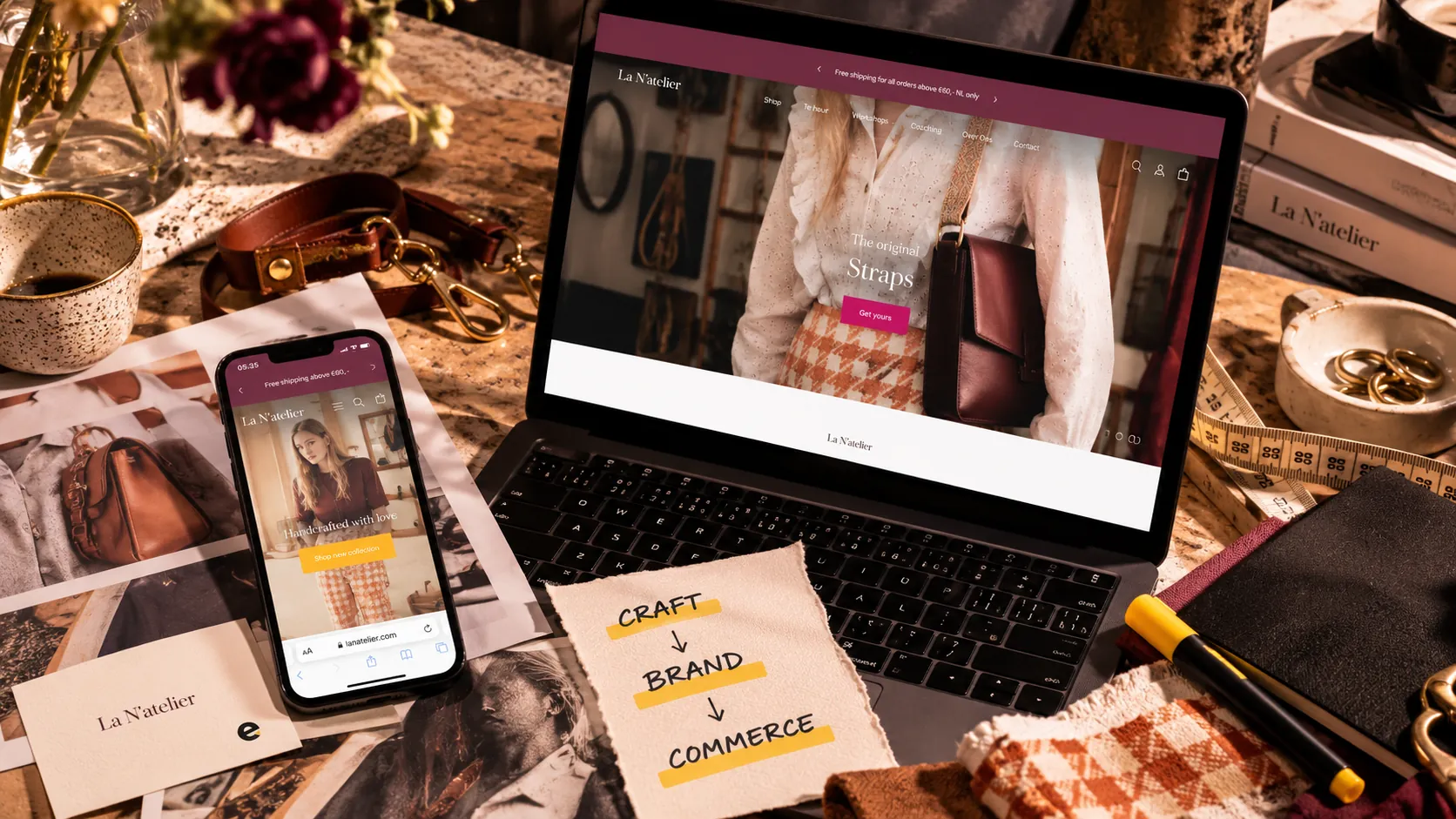Webshop van La N’atelier