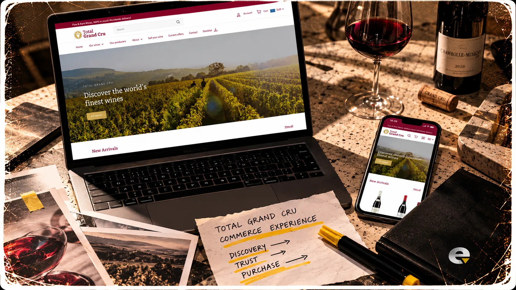 Total Grand Cru webshop
